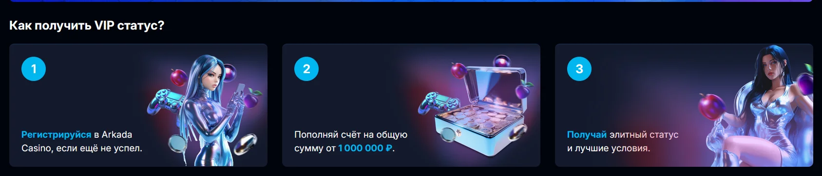 Arkada Casino: официальный сайт и игровые автоматы